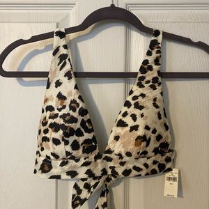 NWT aerie plunge bikini top